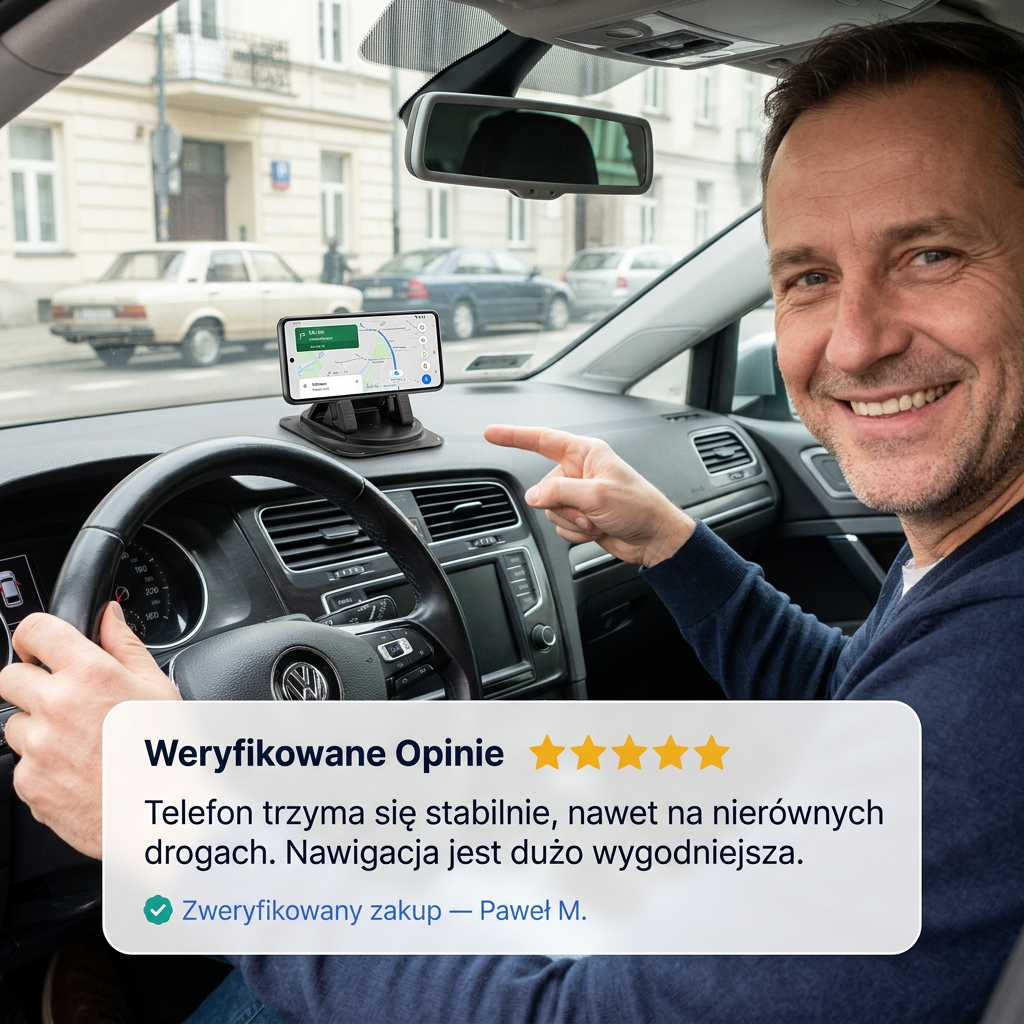 Uchwyt Samochodowy na Telefon 360° | NAVISTAND