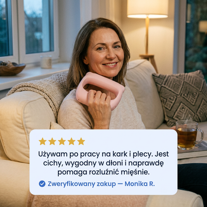 Bezprzewodowy Masażer do Pleców i Karku | PULSEVA