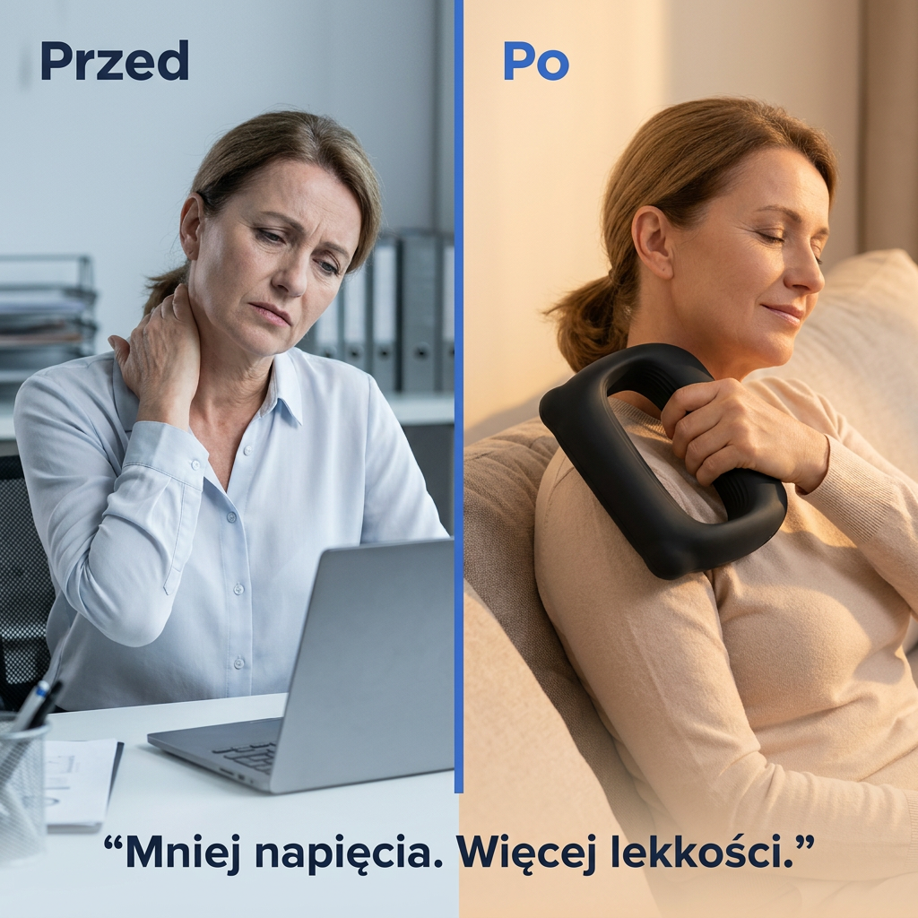 Bezprzewodowy Masażer do Pleców i Karku | PULSEVA