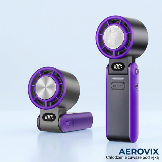 Wentylator Przenośny 3w1 USB-C | AEROVIX
