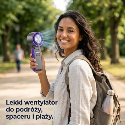 Wentylator Przenośny 3w1 USB-C | AEROVIX