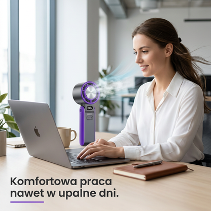 Wentylator Przenośny 3w1 USB-C | AEROVIX