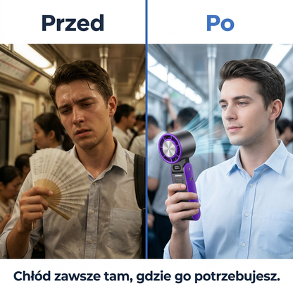 Wentylator Przenośny 3w1 USB-C | AEROVIX