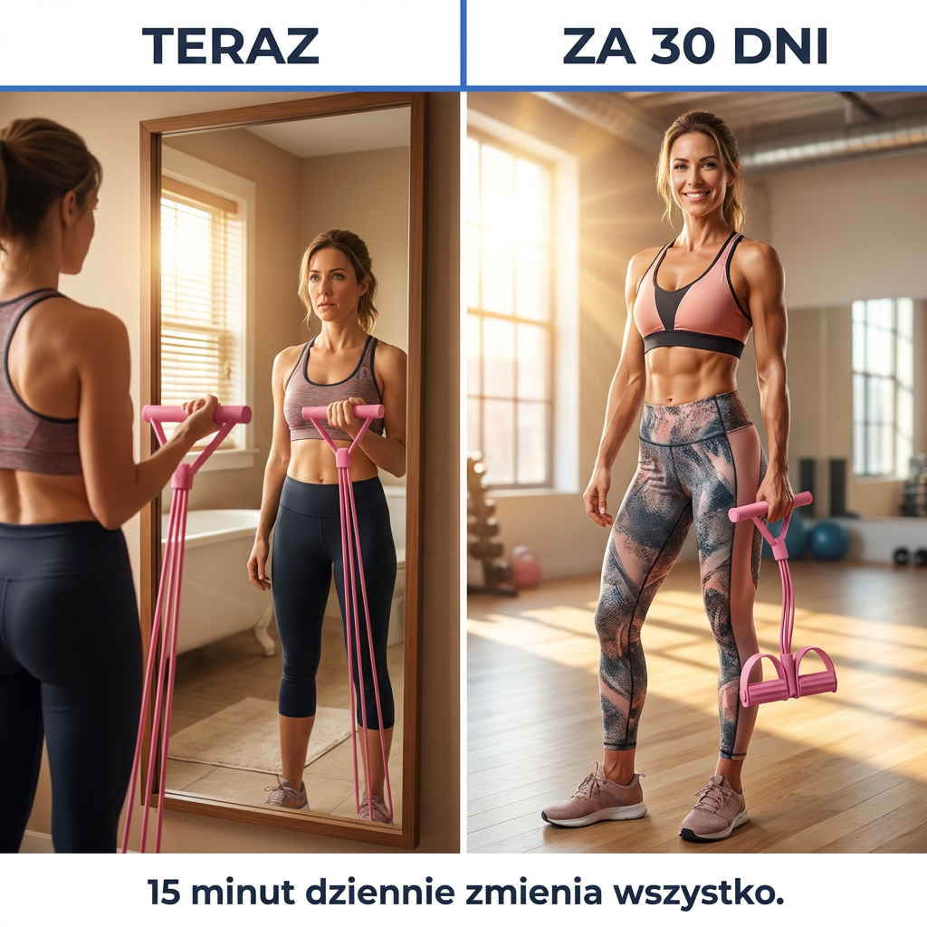 Guma Oporowa do Ćwiczeń z Pedałami 4-Rurowa | FLEXORA