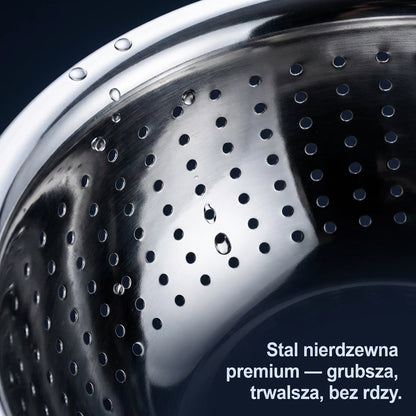 Miska Wielofunkcyjna 3w1 ze Stali Nierdzewnej | NESTEEL