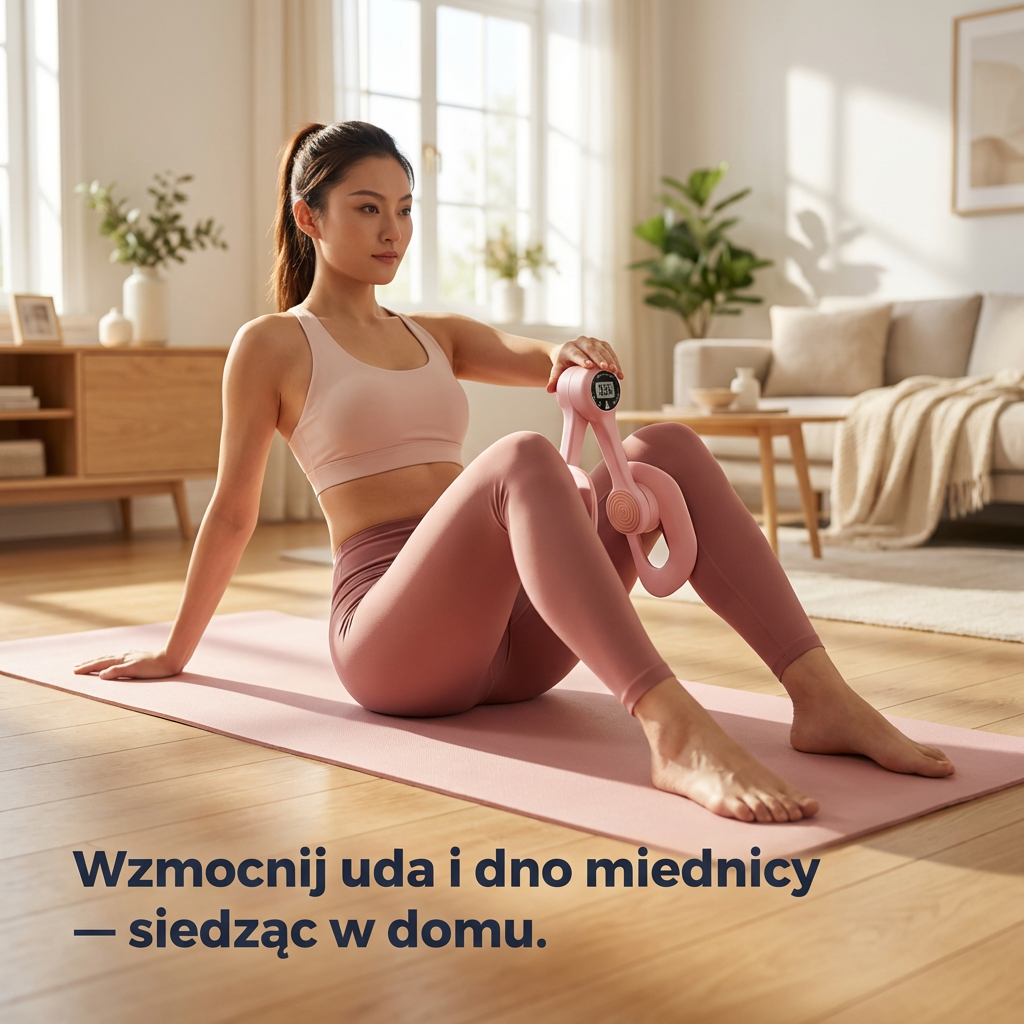 Ściskacz na Uda i Mięśnie Dna Miednicy 360° | PELVIQ