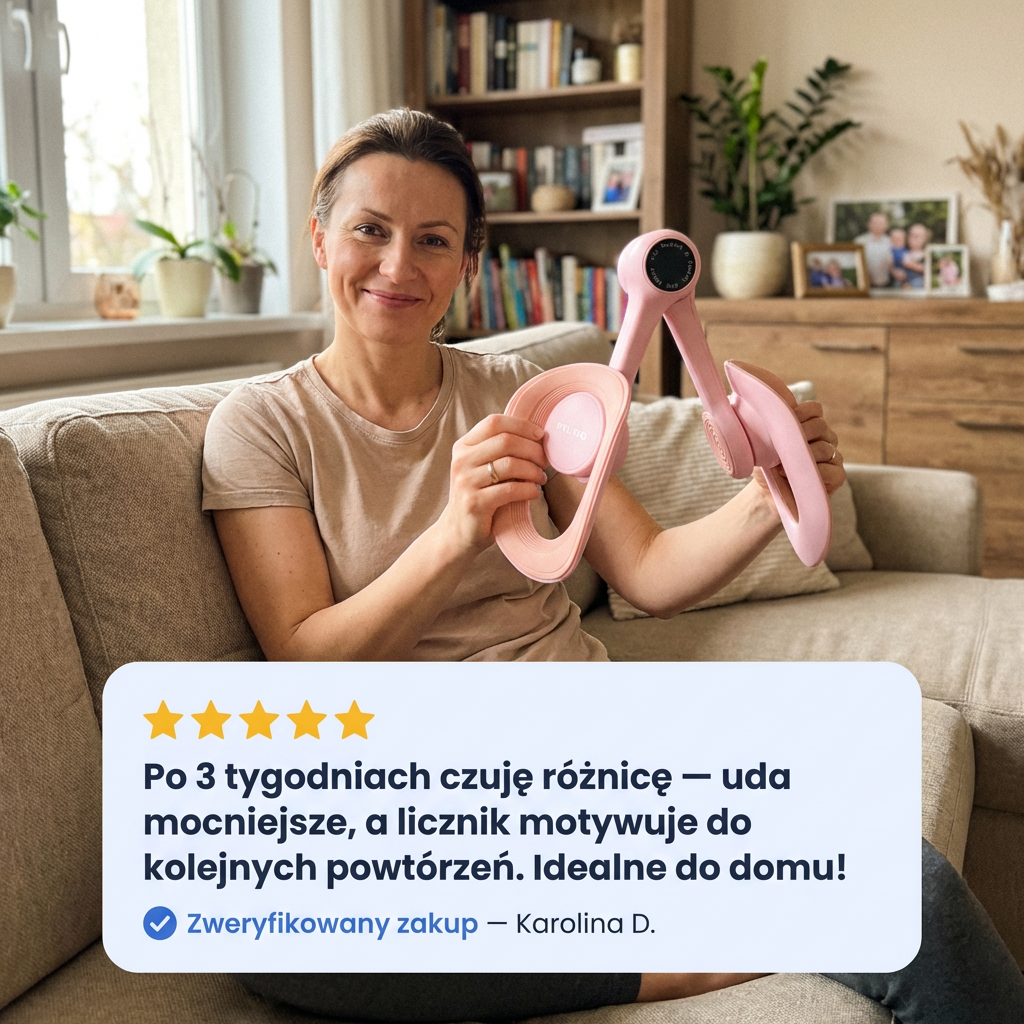 Ściskacz na Uda i Mięśnie Dna Miednicy 360° | PELVIQ