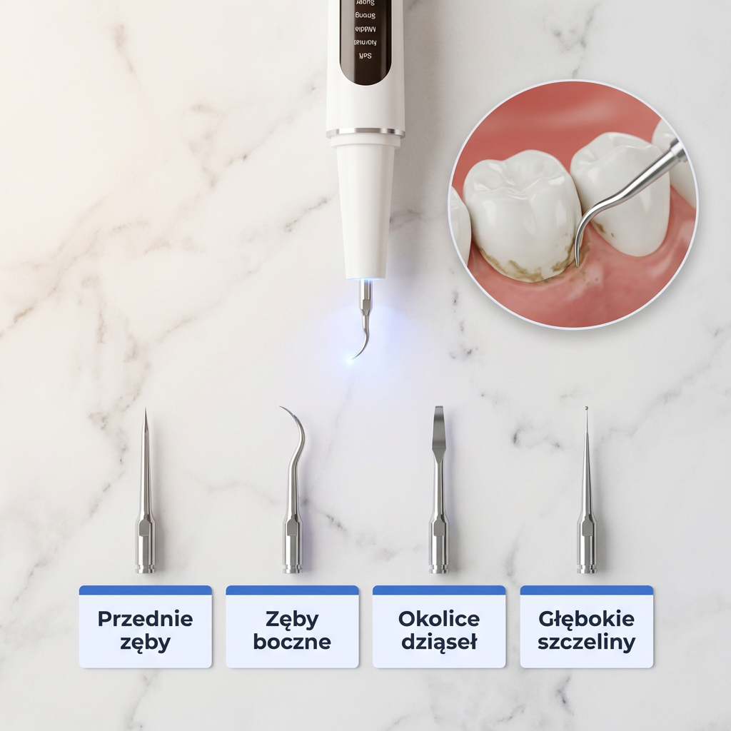 Elektryczny Skaler Ultradźwiękowy do Usuwania Kamienia | DENTICLEAN