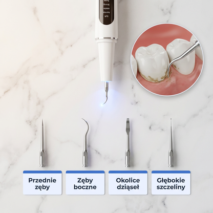 Elektryczny Skaler Ultradźwiękowy do Usuwania Kamienia | DENTICLEAN