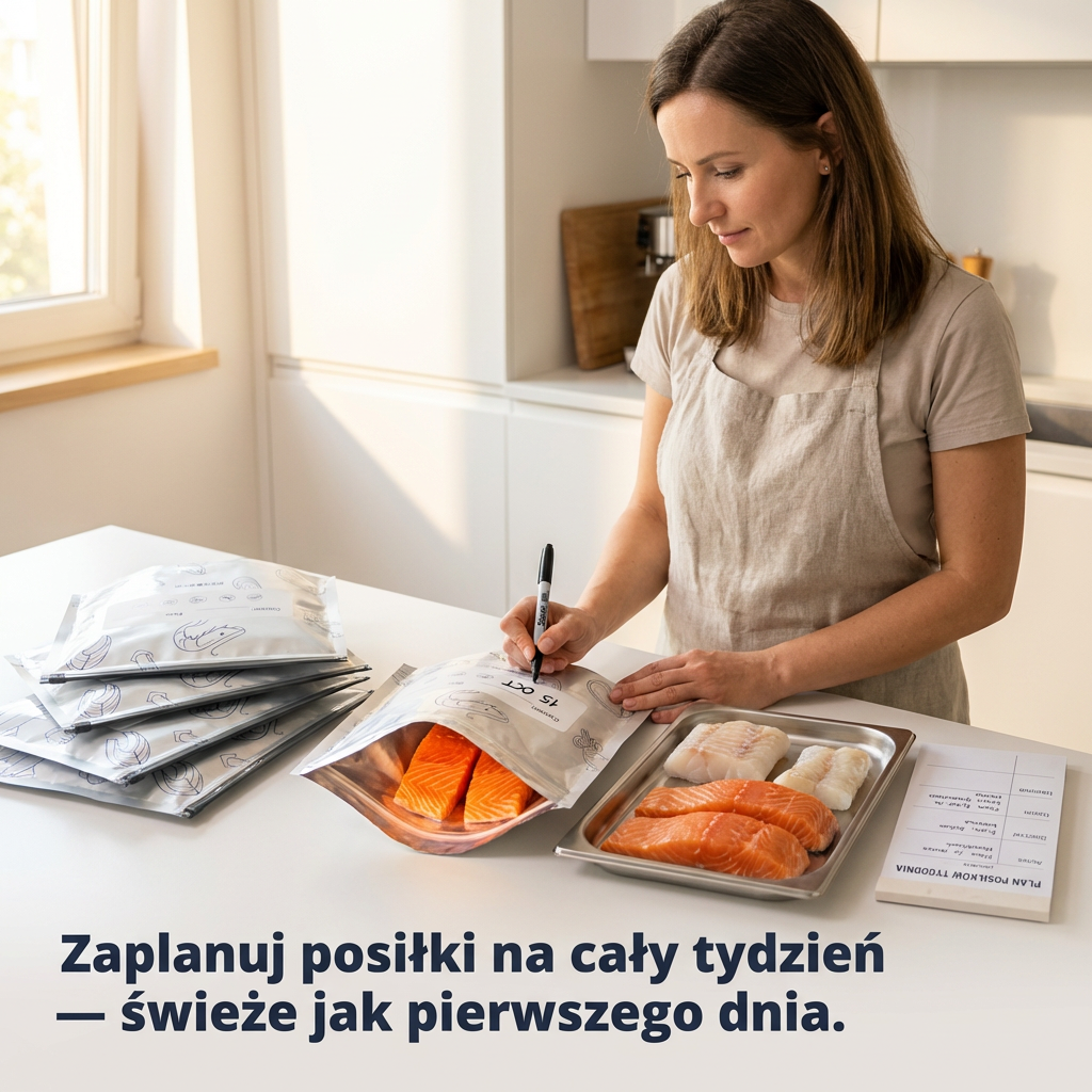 Torby Aluminiowe do Mrożenia i Przechowywania 30szt | FROSTPACK
