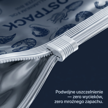 Torby Aluminiowe do Mrożenia i Przechowywania 30szt | FROSTPACK