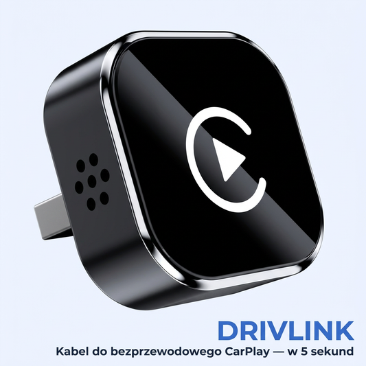 Adapter CarPlay i Android Auto Bezprzewodowy 2w1 | DRIVLINK