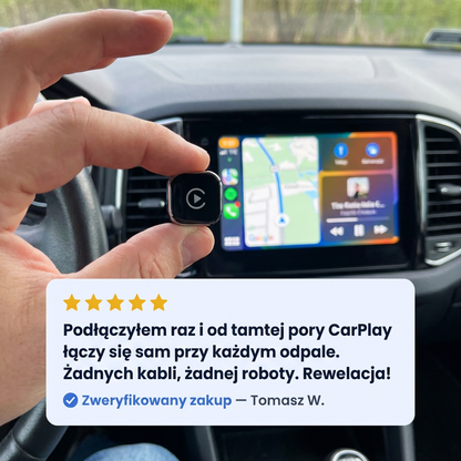 Adapter CarPlay i Android Auto Bezprzewodowy 2w1 | DRIVLINK