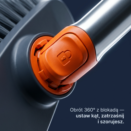 Szczotka do Szorowania Podłóg z Długą Rączką 360° | SCRUBBEX