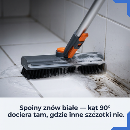 Szczotka do Szorowania Podłóg z Długą Rączką 360° | SCRUBBEX