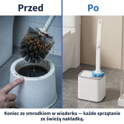 Szczotka WC z Jednorazowymi Nakładkami | FRESHWAND