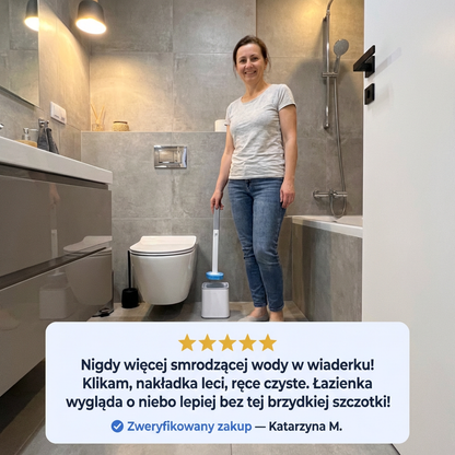 Szczotka WC z Jednorazowymi Nakładkami | FRESHWAND