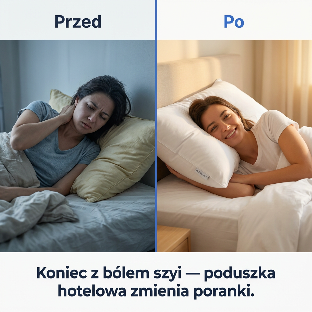 Poduszka Hotelowa z Wypełnieniem Puchopodobnym | CLOUDLOFT