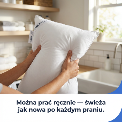 Poduszka Hotelowa z Wypełnieniem Puchopodobnym | CLOUDLOFT
