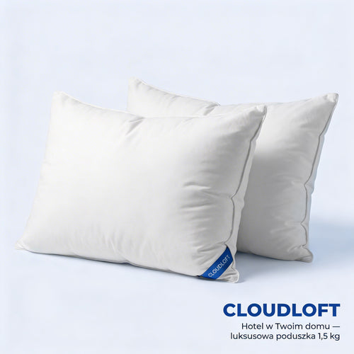 Poduszka Hotelowa z Wypełnieniem Puchopodobnym | CLOUDLOFT