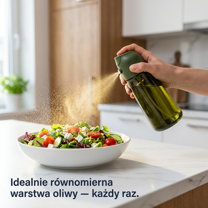 Butelka na Oliwę 2w1 Spray i Dozownik | OLIVEA