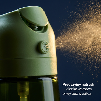 Butelka na Oliwę 2w1 Spray i Dozownik | OLIVEA