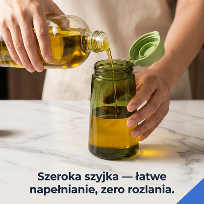 Butelka na Oliwę 2w1 Spray i Dozownik | OLIVEA