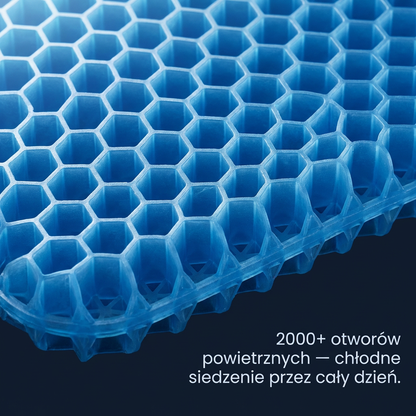 Poduszka Żelowa Plaster Miodu na Krzesło | GELHEX