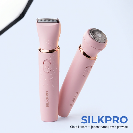 Elektryczna Golarko-Trymer 2w1 dla Kobiet IPX7 | SILKPRO