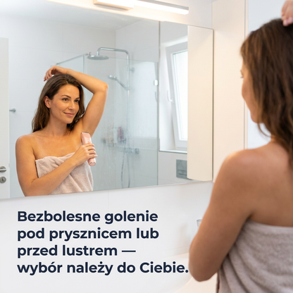 Elektryczna Golarko-Trymer 2w1 dla Kobiet IPX7 | SILKPRO