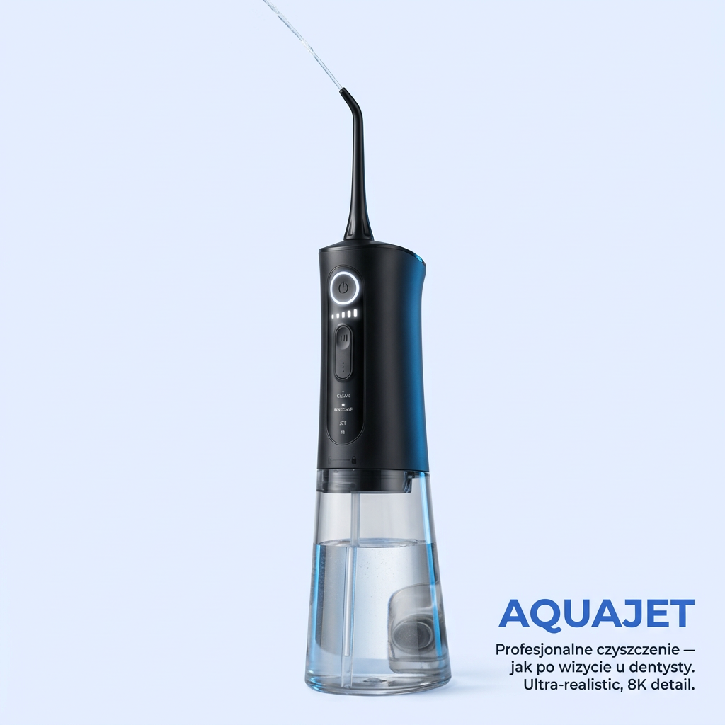 Irygator Dentystyczny Bezprzewodowy 6w1 | AQUAJET
