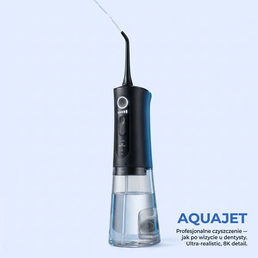 Irygator Dentystyczny Bezprzewodowy 6w1 | AQUAJET
