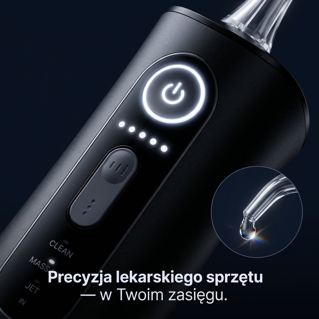 Irygator Dentystyczny Bezprzewodowy 6w1 | AQUAJET
