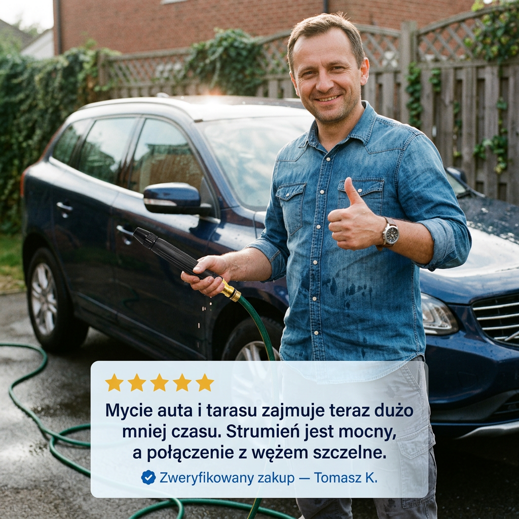 Dysza Ciśnieniowa do Węża Ogrodowego | HYDROJET
