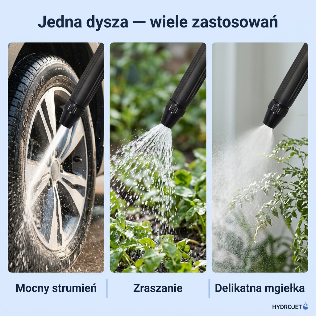 Dysza Ciśnieniowa do Węża Ogrodowego | HYDROJET